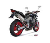 Scarico Honda Hornet 600 (03-06) - Mivv Oval Titanio con coppa carbonio