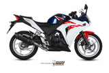 Scarico Honda CBR 250 R (11-14) - Mivv Suono Inox Nero