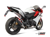 Scarico Honda CBR 600 F (11-13) - Mivv Gp Carbonio con coppa Carbonio