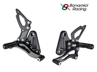 Pedane arretrate Bonamici Racing regolabili - Suzuki GSX-S 750 11-19