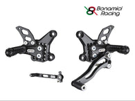 Pedane arretrate Bonamici Racing regolabili - Ducati 749 / 999 02-06