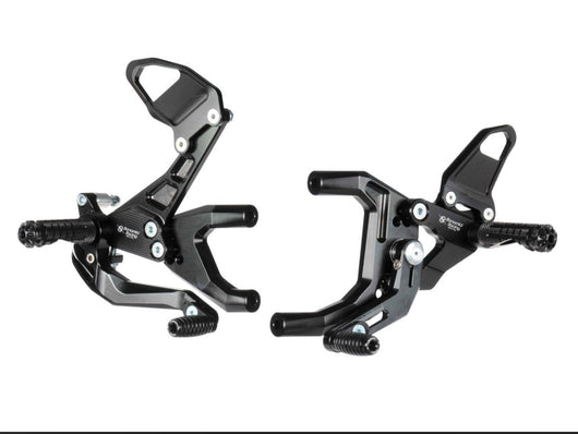 Pedane arretrate Bomanici Racing - Ducati Panigale 1199 / 1299