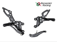 Pedane arretrate Bonamici Racing regolabili - Honda Cbr 600 RR 03-06