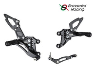 Pedane arretrate Bonamici Racing regolabili race - Honda Cbr 1000 RR 04-07