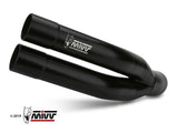 Scarico Kawasaki Z 900 (20-24) - Mivv Double Gun Inox Nero