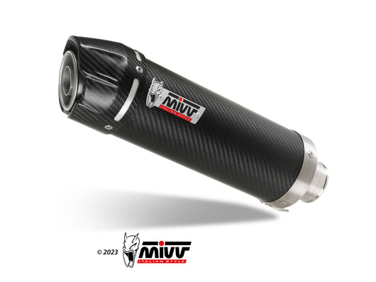 Scarico Honda CBR 600 F (01-10) - Mivv Gp Carbonio con coppa Carbonio