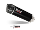 Scarico Honda CBR 500 R (13-15) - Mivv Gp Inox Nero con Coppa Carbonio