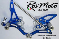 Pedane arretrate Suzuki GSXR 1000 (17-19) - Ros Moto