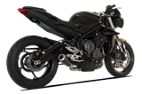 Scarico Hp Corse - GP07 Black con ghiera alluminio - Triumph Street Triple 765