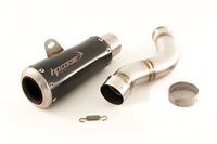 Scarico Hp Corse - GP07 Black con rete - Triumph Street Triple 765