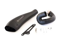 Scarico Hp Corse - Hydroform Black raccordo a @ - Triumph Street Triple 07-12