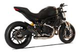 Scarico Hp Corse - Evoxtreme 260 Black raccordo a @ - Ducati Monster 797