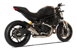 Scarico Hp Corse - Evoxtreme 260 Satin raccordo a @ - Ducati Monster 797