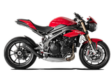 Scarico Hp Corse - Hydroform Black - Triumph Speed Triple S 2016-UP
