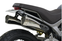 Scarico Hp Corse - Hydroform Corsa Short Polish - Ducati Scrambler 1100