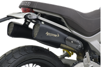 Scarico Hp Corse - Hydroform Corsa Short Black - Ducati Scrambler 1100