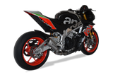 Scarico Hp Corse - Hydroform Short Satin - Aprilia Tuono V4 R 17-18