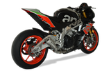 Scarico Hp Corse - Hydroform Corsa Short Satin - Aprilia Tuono V4 R 17-18