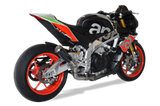Scarico Hp Corse - GP07 Black - Aprilia Tuono V4 R 17-18