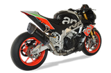 Scarico Hp Corse - SP3 Carbon Short Black - Aprilia Tuono V4 R 17-18