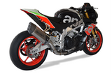 Scarico Hp Corse - SP3 Carbon Short Titanium - Aprilia Tuono V4 R 17-18