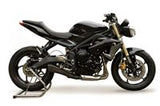 Scarico Hp Corse - Hydroform Black - Triumph Street Triple 13-15