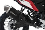 Scarico Hp Corse - 4-Track R Short Black - Yamaha Tènèrè 700