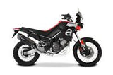 Scarico Hp Corse - SPS Carbon 350 Black - Aprilia Tuareg 660 (22-24)