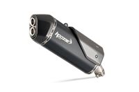 Scarico Hp Corse - SPS Carbon 350 Black - Aprilia Tuareg 660 (22-24)