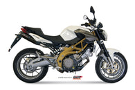 Scarico Aprilia Shiver 750 (08-16) - Mivv Suono Inox nero