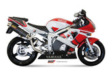 Scarico Yamaha YZF R6 (99-02) - Mivv Oval Carbonio