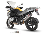 Scarico BMW R 1200 GS (10-12) - Oval titanio con coppa carbonio