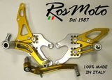 Pedane arretrate Honda cbr 600 rr (03-04) - Ros Moto