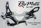 Pedane arretrate Honda cbr 600 rr (03-04) - Ros Moto