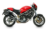 Scarico Ducati Monster S2R 800 (05-07) - Oval Carbonio