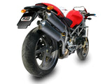 Scarico Ducati Monster S2R 800 (05-07) - Oval Titanio