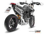 Scarico Ducati Hypermotard 1100 (07-09) - Suono inox nero