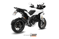 Scarico Ducati Multistrada 1200 (10-14) - Mivv Suono Inox Nero