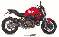 Scarico Ducati Monster 821 (14-17) - Suono Inox Nero