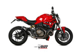 Scarico Ducati Monster 1200 (14-16) - MK3 Black Inox Nero