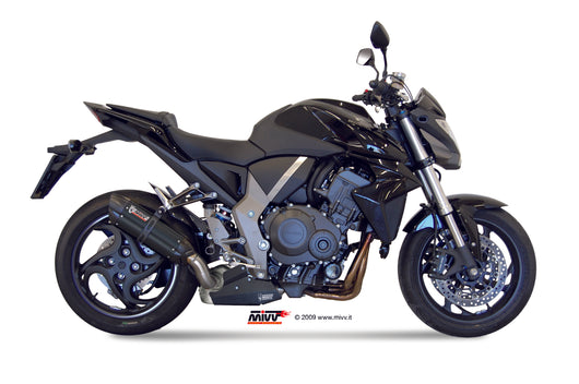 Scarico Honda CB 1000 R (08-17) - Mivv Suono Inox Nero