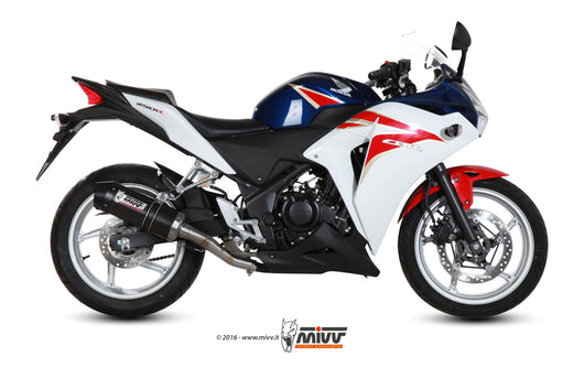 Scarico Honda CB 250 R (11-14) - Mivv Oval Carbonio con coppa Carbonio