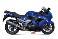 Scarico Kawasaki ZZR 1400 (06-07) - Oval Carbonio