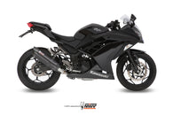 Impianto completo Kawasaki Ninja 300 (13-16) - Mivv Suono Black Inox Nero