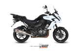 Scarico Kawasaki Versys 1000 (15-18) - Oval Titanio con coppa Carbonio