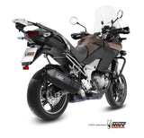 Scarico Kawasaki Versys 1000 (12-14) - Speed Edge Black Inox Nero