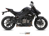Scarico Kawasaki Z 1000 (2014 >) - Double Gun Black Inox Nero