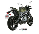 Scarico Kawasaki Z 650 (17-23) - Oval Carbonio con coppa Carbonio impianto completo