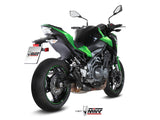 Scarico Kawasaki Z 900 (17-19) - Mivv Double Gun Inox Nero