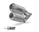 Scarico Ducati Monster 821 (18-20) - MK3 Inox 2 slip-on